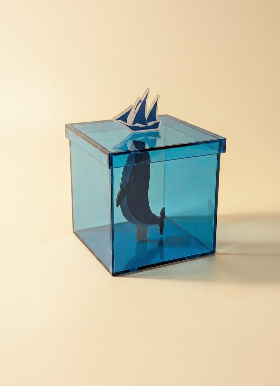 Amwaaj Acrylic Box – Gergaian (قرقيعان)
