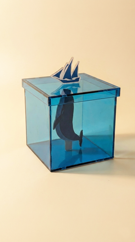 Amwaaj Acrylic Box – Gergaian (قرقيعان)