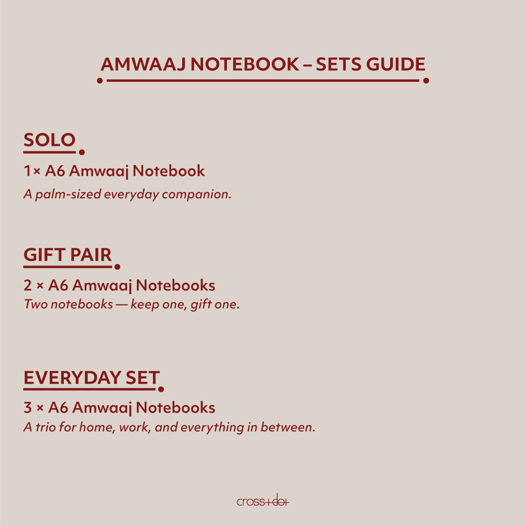Amwaaj Notebook
